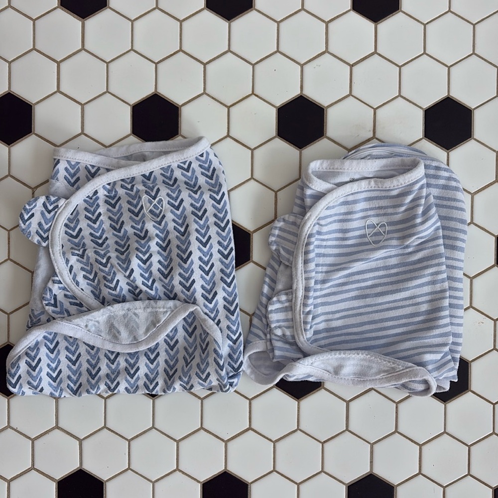 SWADDLE ME | SET OF TWO PREMIUM SWADDLES